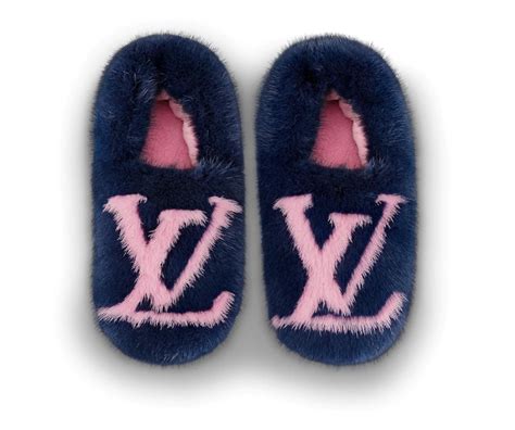 furry louis vuitton slippers|louis vuitton slip ons.